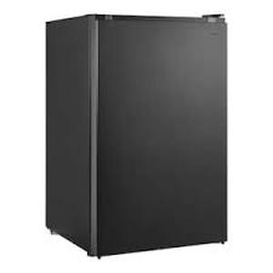 Vissani 4.3 cu. ft. Mini Refrigerator in Black  Customer Returns See Pictures