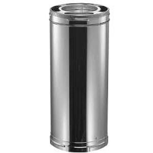 DuraVent 6 in. Dia x 36 in. Triple-Wall Galvanized Chimney Stove Pipe 587   Customer Returns See Pictures