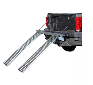 lot 11 image: Bridgeland Steel Loading Ramps - 1000 lbs Capacity - 9in Wide x 72 in Long