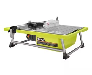 lot 38 image: Ryobi Beveling Cutting Table- 7in Wet Tile Saw
