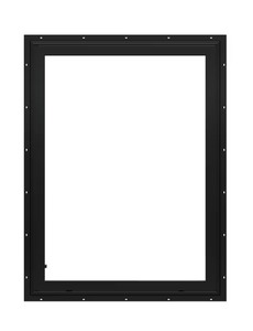 lot 26 image: Pella Impervia Series 17 12in x 23 12in x 3-in Jamb 1-lite Black Fiberglass New Construction Hinge Casement Window Full Screen Included