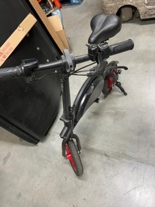 lot 53 image: Jetson - Sitdown Scooter - Turns on and Operates - Needs Charger