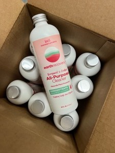 lot 61 image: Case of 9 - Earth Recovery - Bergamot and Cedar All-Purpose Cleaner Concentrate