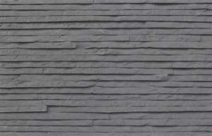 lot 68 image: 14 Black Faux Quartz Stacked Stone Wall Cladding, 3D Small Brick Tiles for Interior and Exterior Walls (27 sq ft)