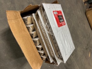lot 80 image: 10 Count - Ever built - 12in X 6in Ceiling and Wall Register