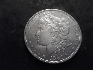 1880 Morgan Silver Dollar