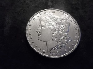 1887 Morgan Silver Dollar