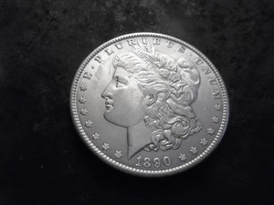 1890 Morgan Silver Dollar