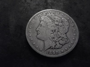 1890 CC Morgan Silver Dollar