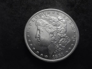 1881 S Morgan Silver Dollar