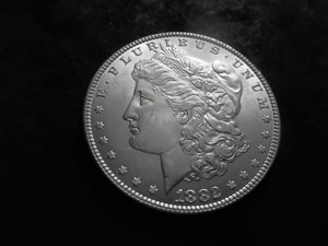1882 Morgan Silver Dollar