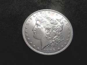 1885 Morgan Silver Dollar