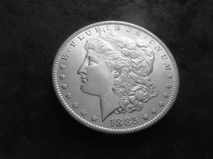 1885 O Morgan Silver Dollar