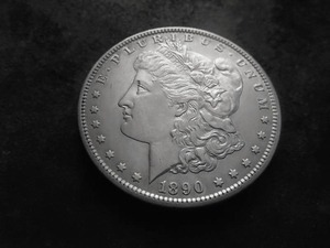 1890 S Morgan Silver Dollar