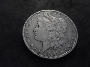 1901 Morgan Silver Dollar