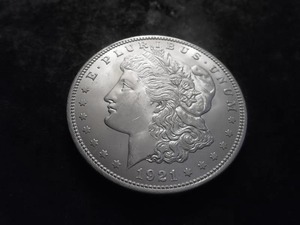 1921 Morgan Silver Dollar