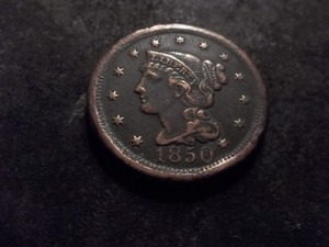 1850 Large Cent