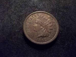 1862 Indian Head Cent 1860-1864