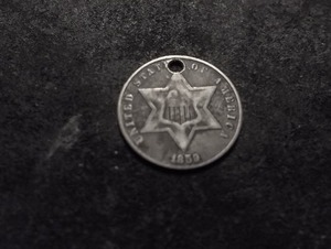 3 Cent Silver1859