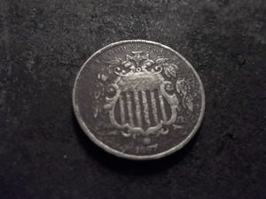 1867 Shield Nickel