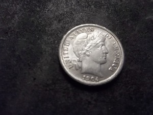 1904 Barber Dime