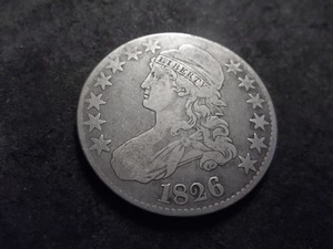 1826 Capped Bust Half Dollar With Lettered Edge