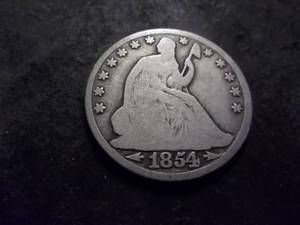 1854 O Seated Liberty Half Dollar With Arrows