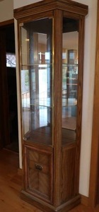 LIGHTED DISPLAY CABINENT