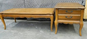 COFFE AND END TABLE SETBASSETT