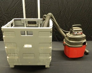 PORTABLE CART AND MINI SHOP VAC