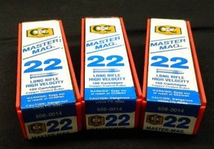 3 NEW BOXES OF 22 AMMO