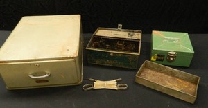 FILE BOXES-VINTAGE