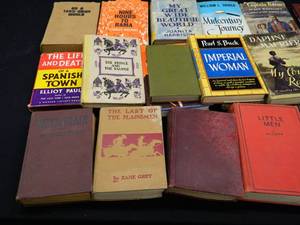 ANTIQUE AND VINTAGE BOOKS