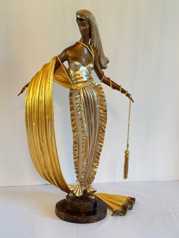 lot 10 image: Ert American Millionairess 1990  Limited Edition Ert American Millionairess Bronze