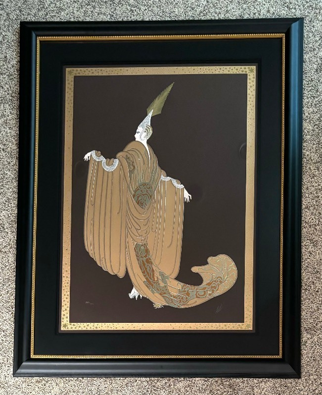 lot 16 image: Cape a La Ruse, Serigraph by Ert