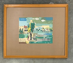 lot 47 image: Vintage Mid Century Print by Nicholas Takis