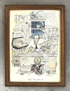 lot 51 image: Where The Action Is Print by George Finley