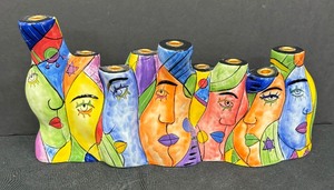lot 98 image: Colorful Menorah by Museum Menora
