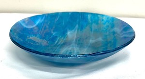 lot 92A image: Ancient Fires Art Glass Bowl by Rebecca Robertson