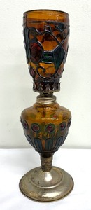 lot 103 image: Magnificent Mid Century Oil Lamp
