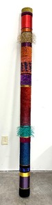 lot 185 image: Beautiful Colorful Modern Wall Art by Myra Burg - Quiet Oboes
