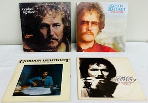 lot 72C image: Four Vintage Gordon Lightfoot Vinyl Records including Gordon Lightfoot Record LP Summertime Dream