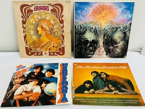 lot 177C image: (4) Vintage Record Albums including The Moody Blues - In Search of The Lost Chord, The Monkees Greatest Hits and More