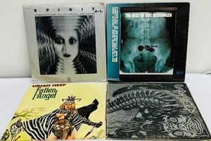lot 69C image: Four Vintage Records including The Best of Doc Severinsen and Vintage Record Album Uriah Heep Fallen Angel