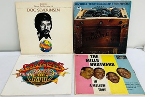lot 24C image: Four Vintage Record Albums Including The Mills Brothers