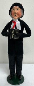 lot 89A image: Byers Choice Ltd - The Carolers - MinisterPreacher - Bible Collectible - 1990