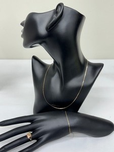 lot 204 image: Fine 14k Gold Chain and Bracelet and 10K Ring