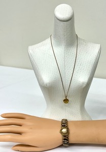 lot 197A image: Victorian Style Vintage Bracelet by Carmen and Petite Locket