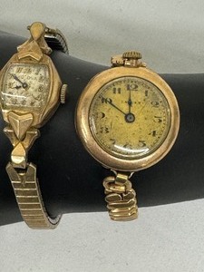 lot 231 image: Two Vintage Wrist Watches