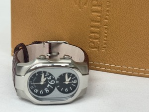 lot 12A image: Philip Stein Dual Time Watch
